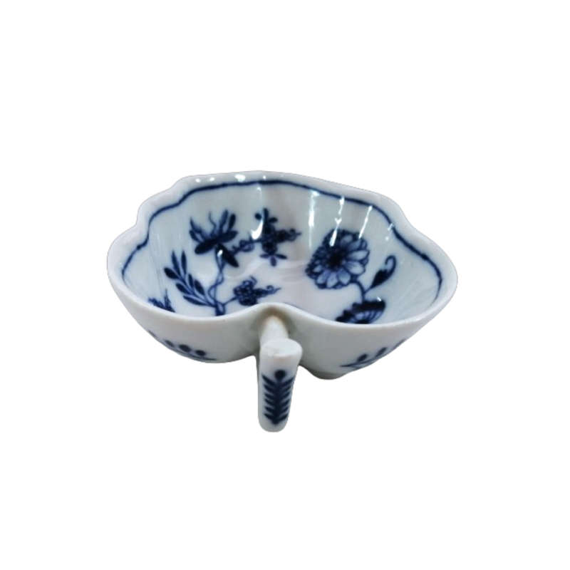 Meissen Porcelain Leaf Shaped Pickle Dish Porzellan Schale Sorbet