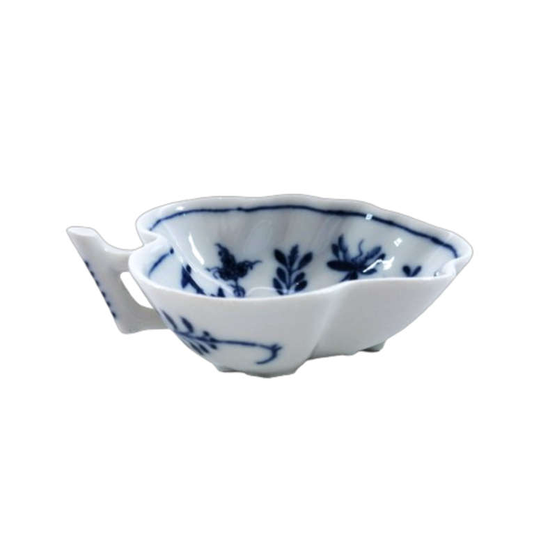 Meissen Porcelain Leaf Shaped Pickle Dish Porzellan Schale Sorbet