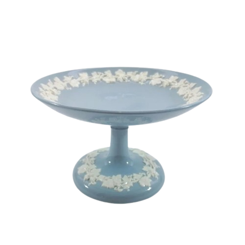 Wedgwood Queenswear Cream on Lavender Etruria Cake Stand