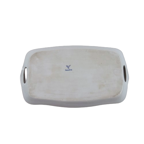 Dreden Porcelain Tray with Sugar Bowl and Milk Jug Set