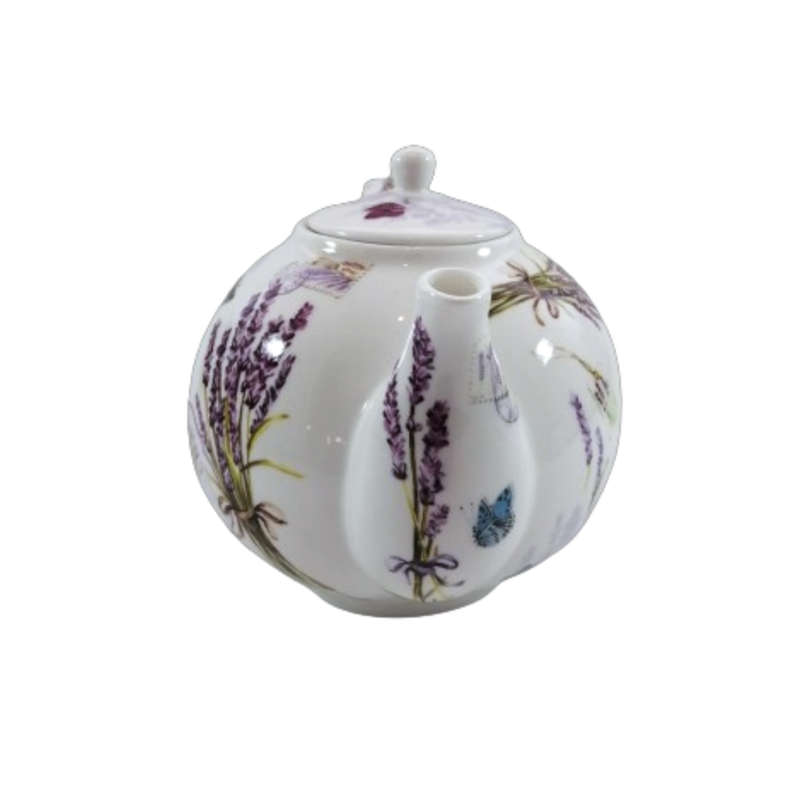 Dora Papis Fine Bone China Easy Life Lavender  Tea Set