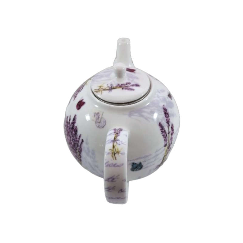 Dora Papis Fine Bone China Easy Life Lavender  Tea Set