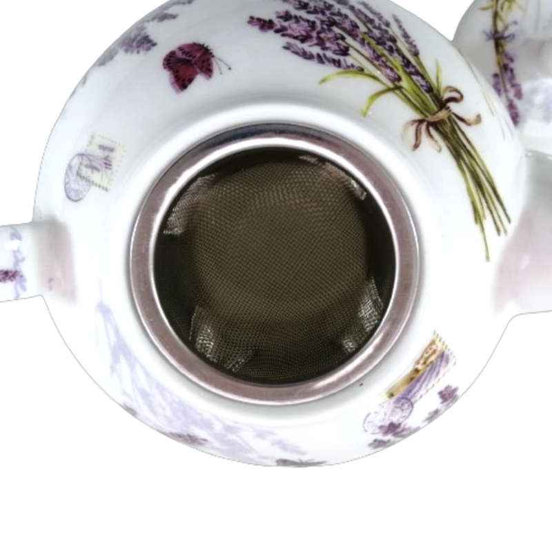 Dora Papis Fine Bone China Easy Life Lavender  Tea Set