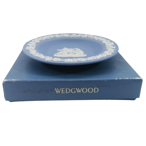 Wedgwood Blue Jasper Round Dish