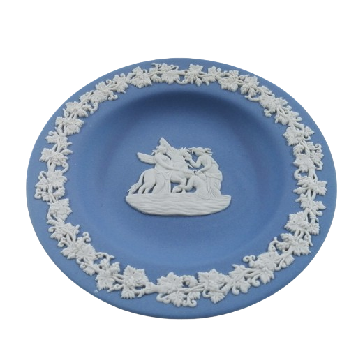 Wedgwood Blue Jasper Round Dish