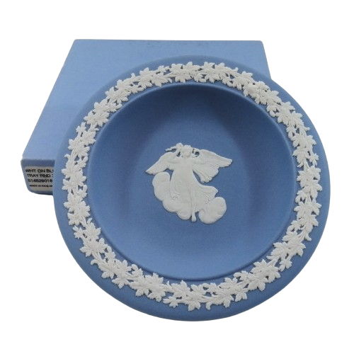 Wedgwood Blue Jasper Zephyr Round Dish