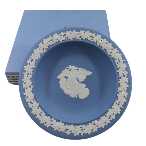 Wedgwood Blue Jasper Zephyr Round Dish