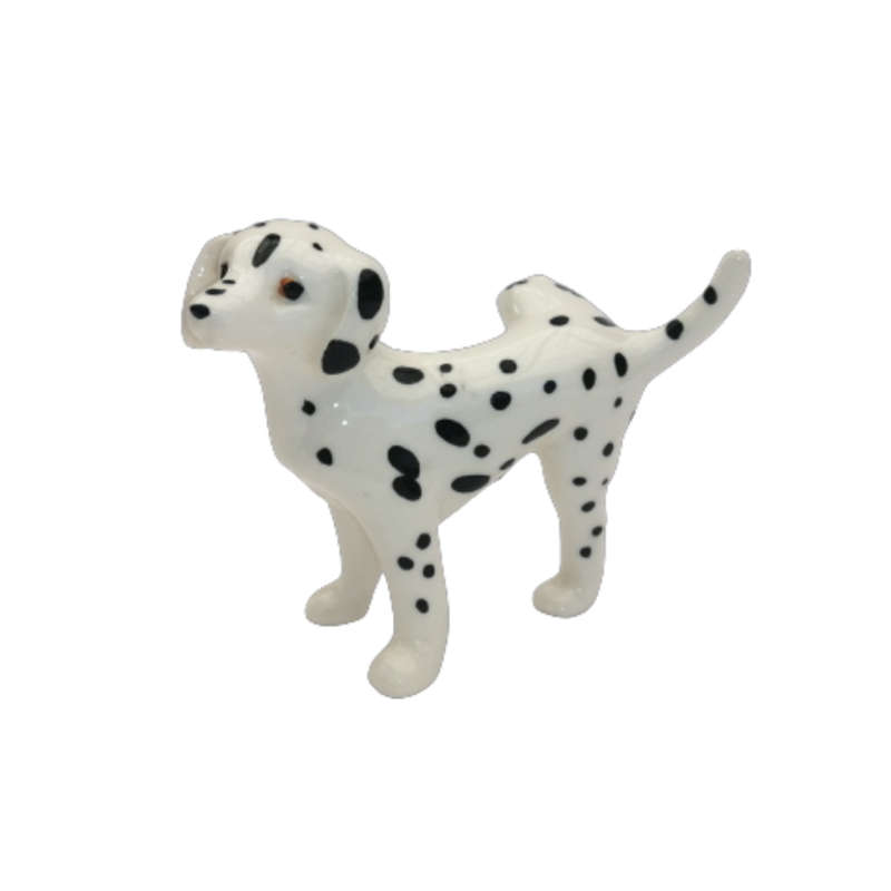 Standing Peeing Dalmatian Dog Salt Pot