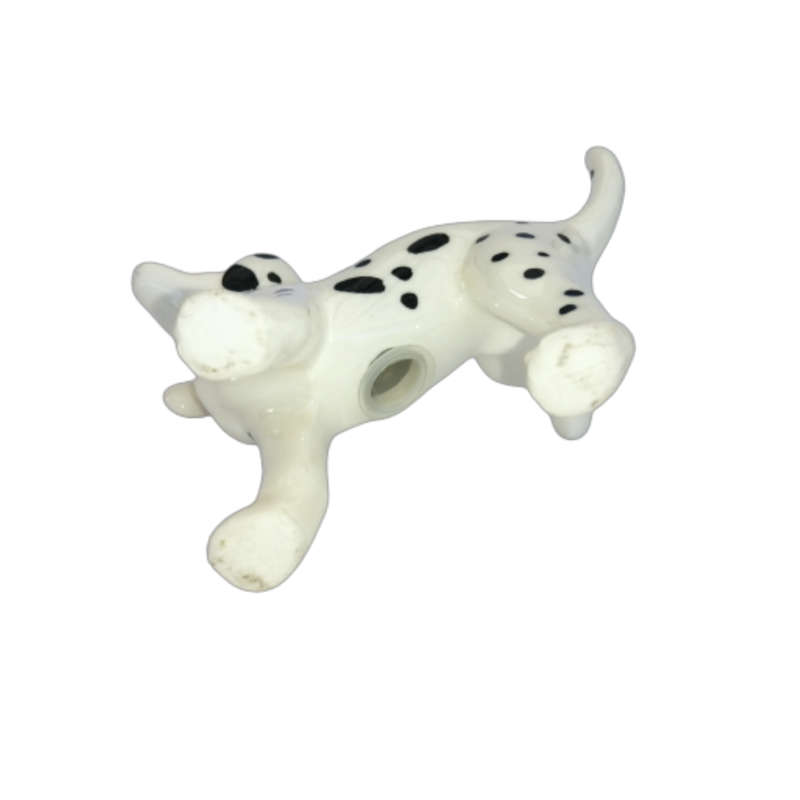 Standing Peeing Dalmatian Dog Salt Pot
