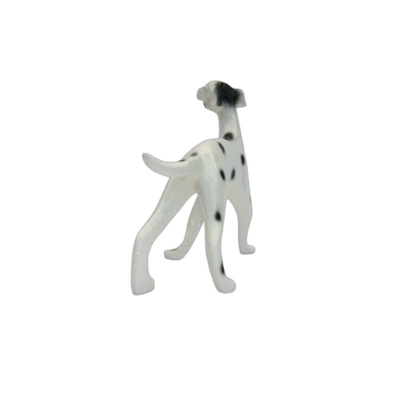 Whimsical Dalmatian Dog Figurine