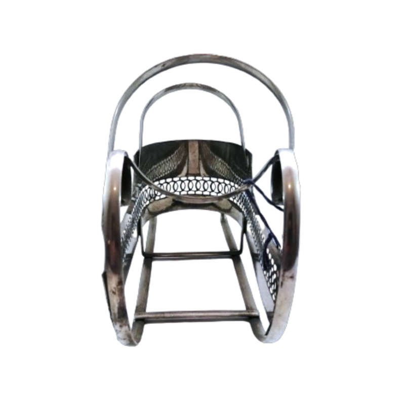 Silver Plates Wine Holder in the shape of a Sleigh
