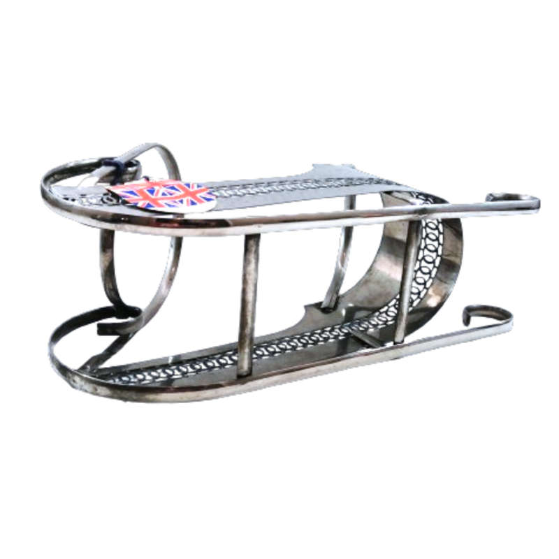 Silver Plates Wine Holder in the shape of a Sleigh