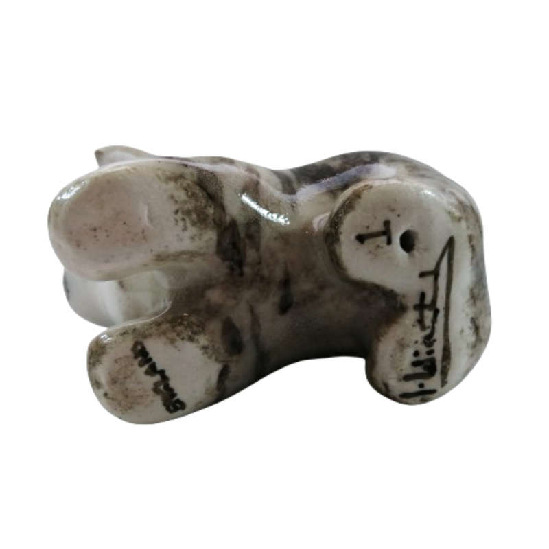 Winstanley Small Tabby Pottery Kitten Cat