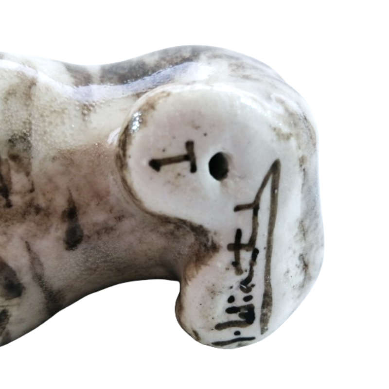 Winstanley Small Tabby Pottery Kitten Cat