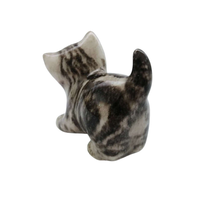 Winstanley Small Tabby Pottery Kitten Cat