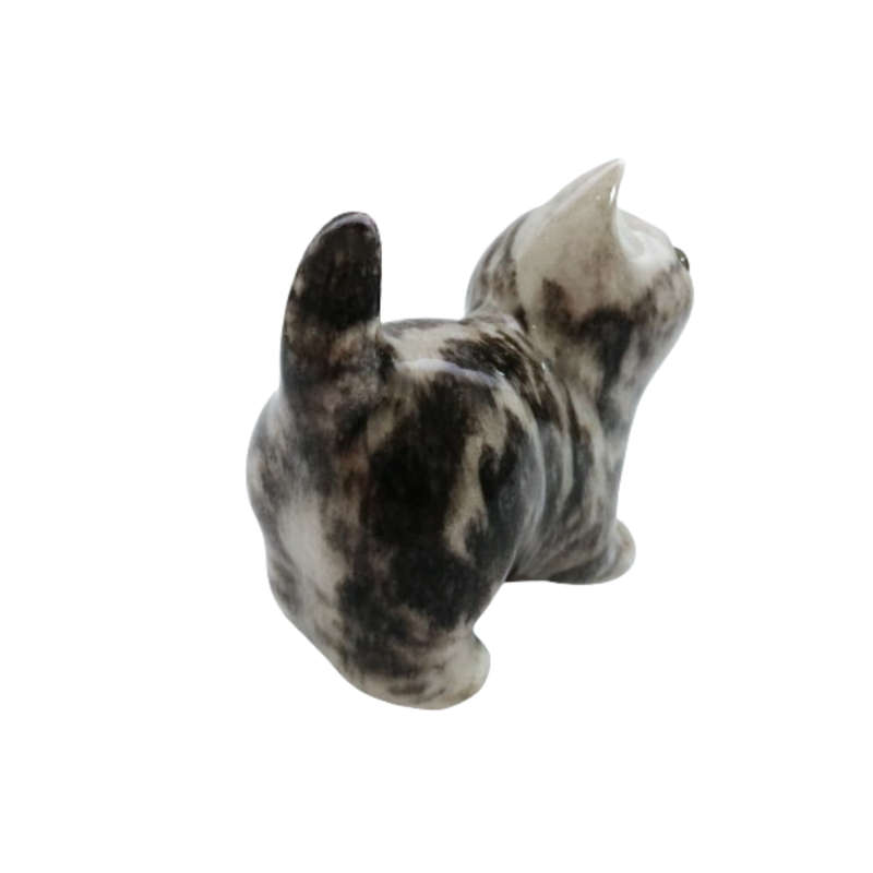 Winstanley Small Tabby Pottery Kitten Cat