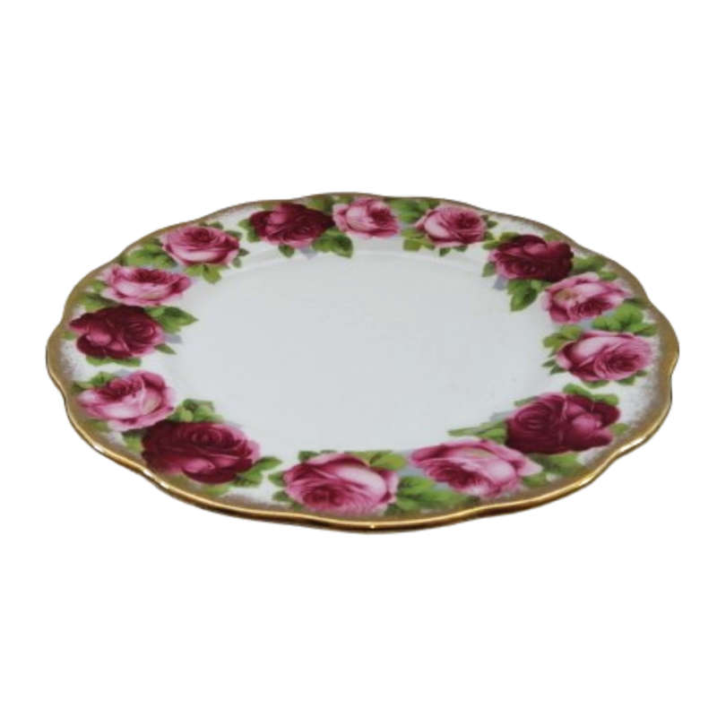 Royal Albert Old English Rose Dessert Plate