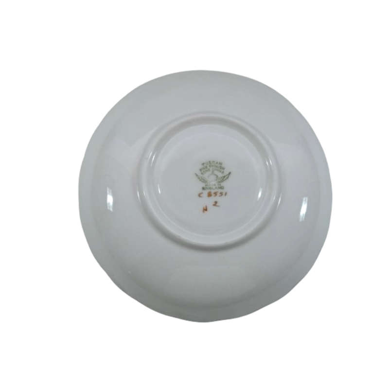 Tuscan Pansies Cup and Saucer Duo