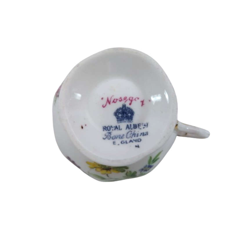 Royal Albert Bone China Nosegay Floral Duo