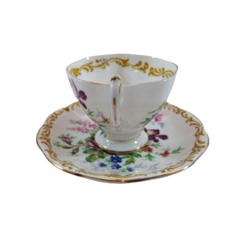Royal Albert Bone China Nosegay Floral Duo