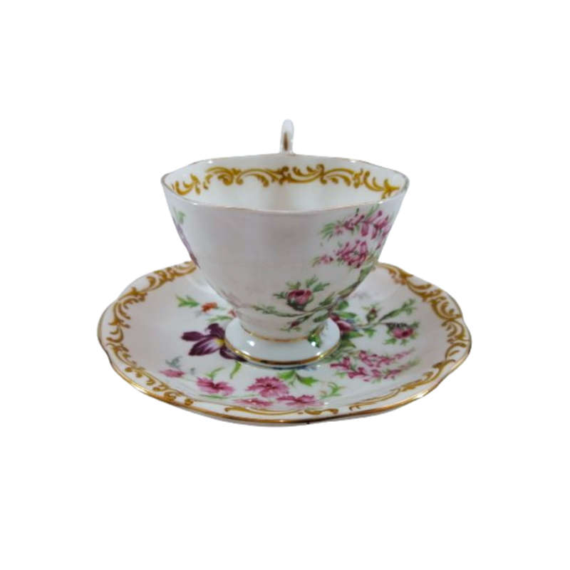 Royal Albert Bone China Nosegay Floral Duo