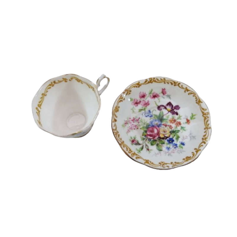 Royal Albert Bone China Nosegay Floral Duo