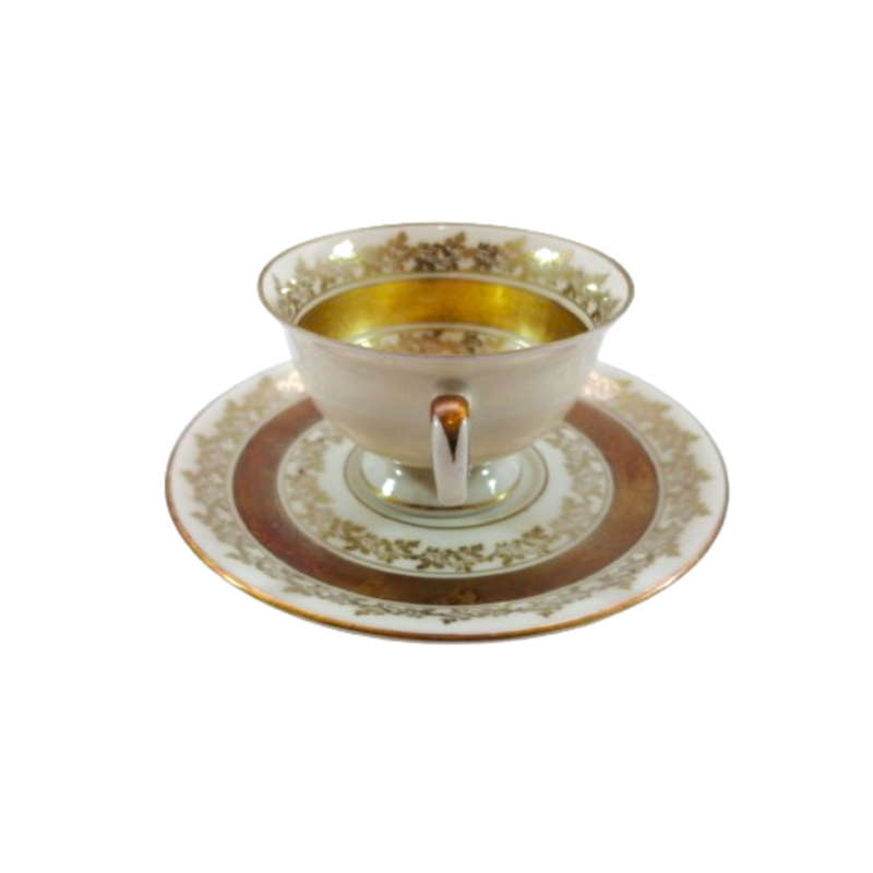 Alka Bavaria Sylvia Porcelain Tea Cup and Saucer Duo
