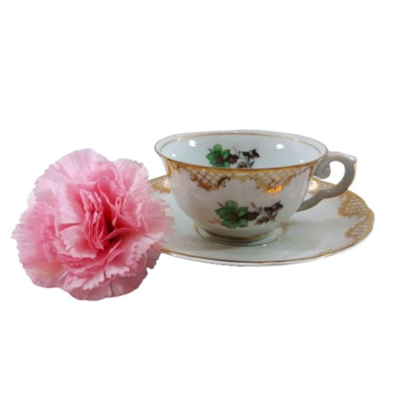 S.Paulo Porcelain Tea Cup and Saucer Duo
