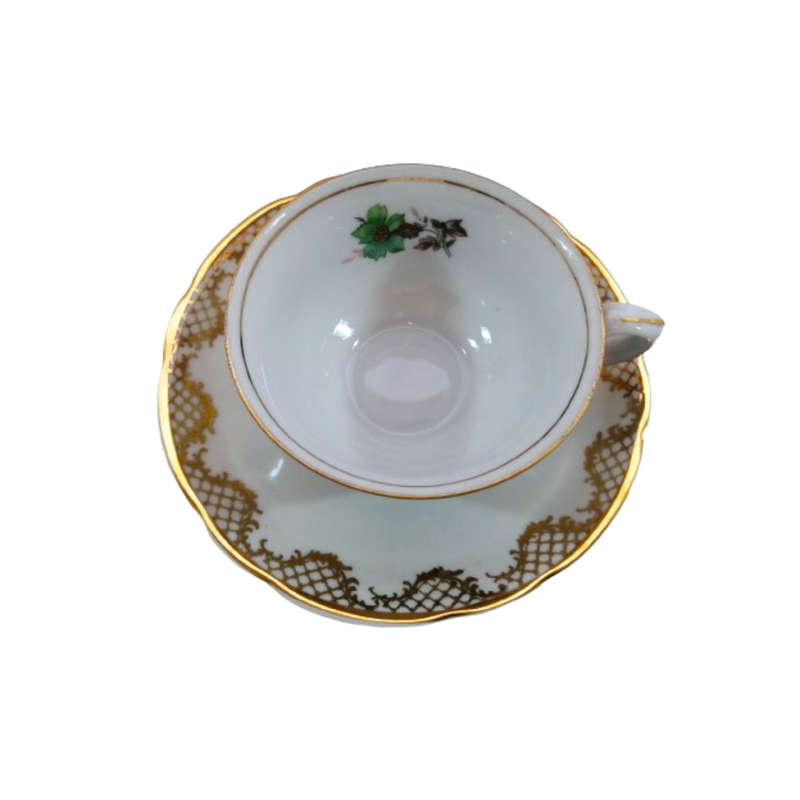 S.Paulo Porcelain Tea Cup and Saucer Duo