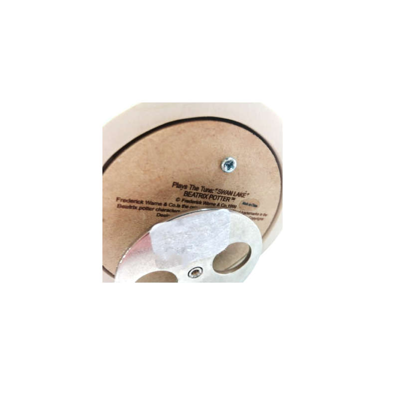 Border Fine Arts Beatrix Potter Hunca Munca Sweeping On Music Box