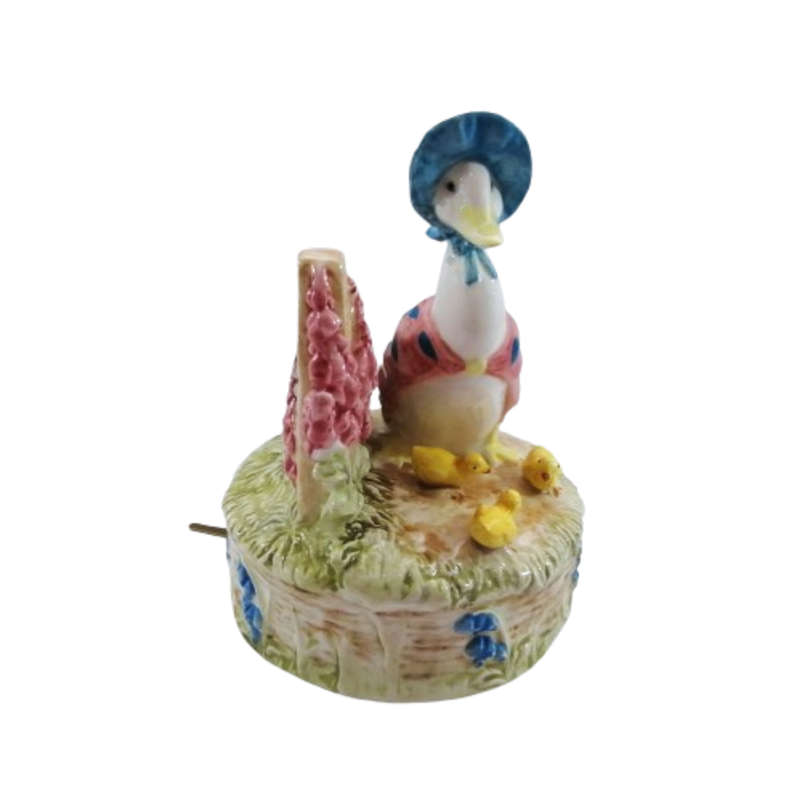 The World Of Beatrix Potter Jemima Puddle Duck Musical Figurine with Box 199591