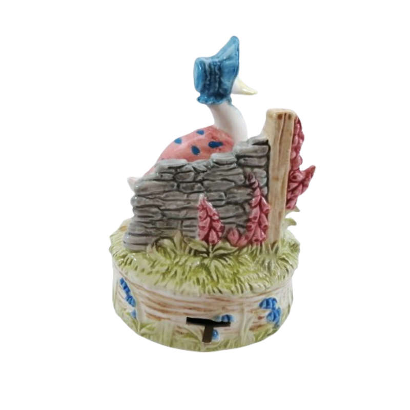 The World Of Beatrix Potter Jemima Puddle Duck Musical Figurine with Box 199591