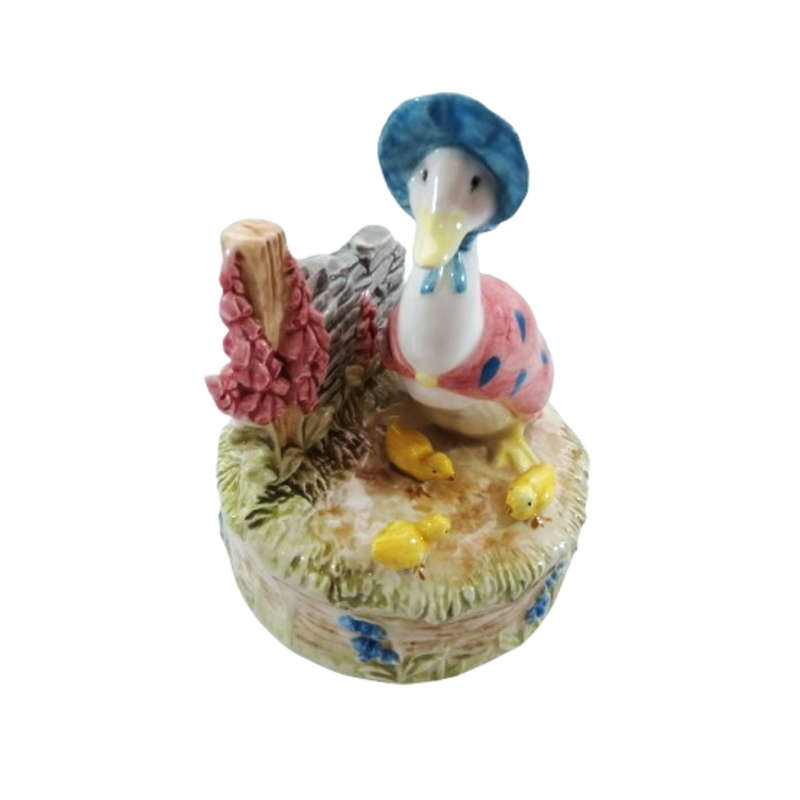 The World Of Beatrix Potter Jemima Puddle Duck Musical Figurine with Box 199591