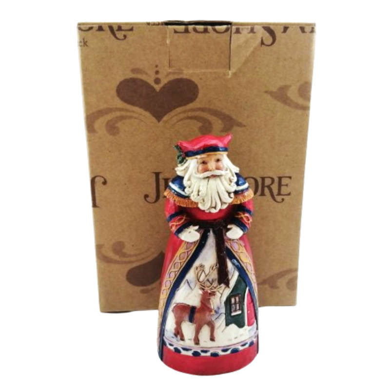 Jim Shore Heartwood Creek Father Christmas Santa Ornament