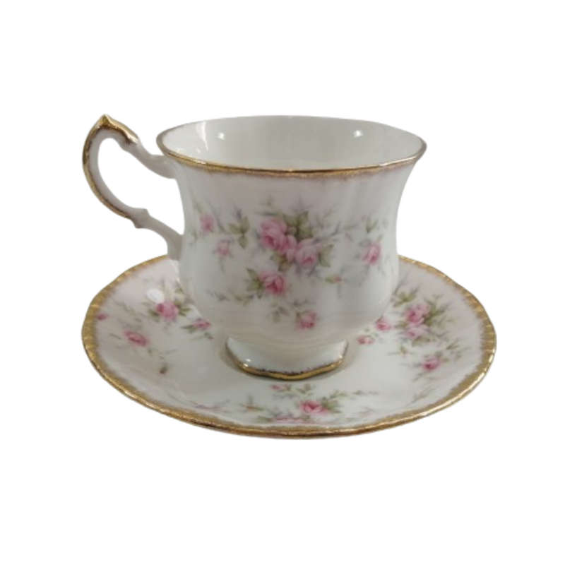 Royal Albert Bone China Victoriana Rose Duo
