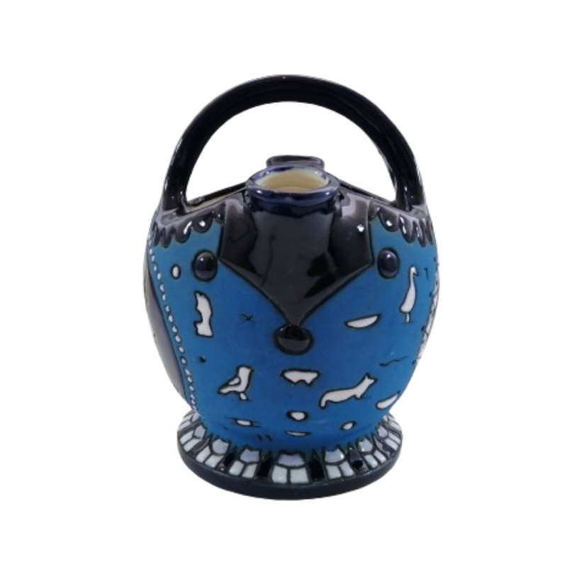 Amphora Czechoslovakian Neo Classical Egyptian Vase