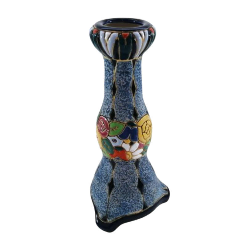Amphora Czechoslovakian Porcelain Tall Vase