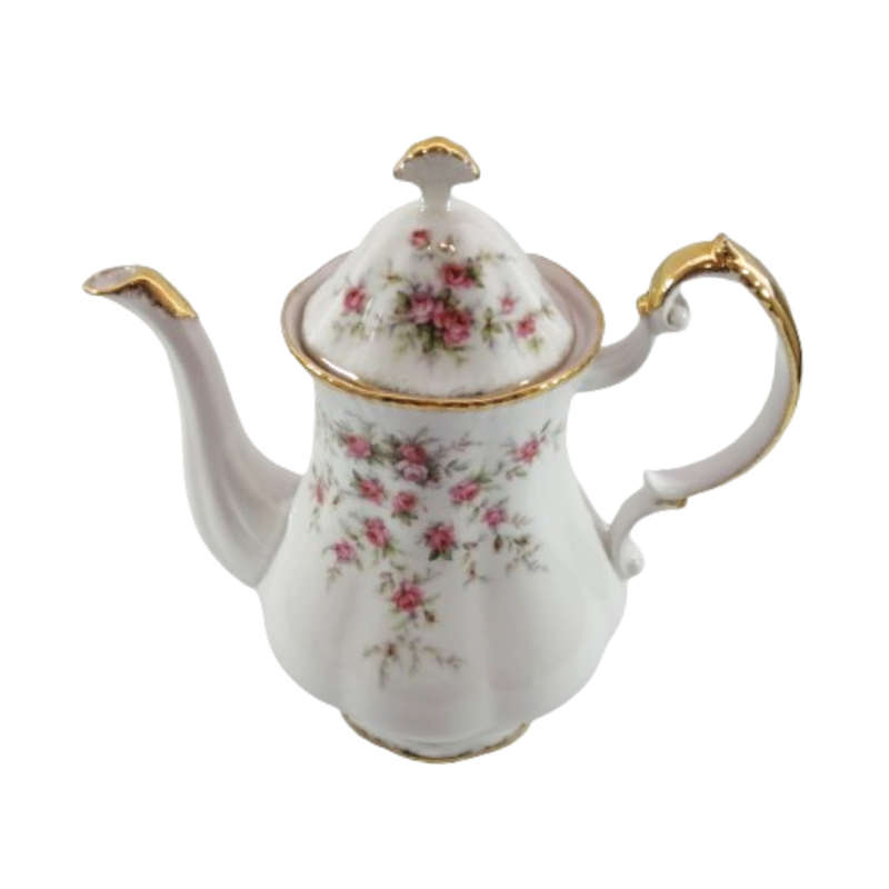 Paragon Fine Bone China Victoriana Rose Coffee Pot