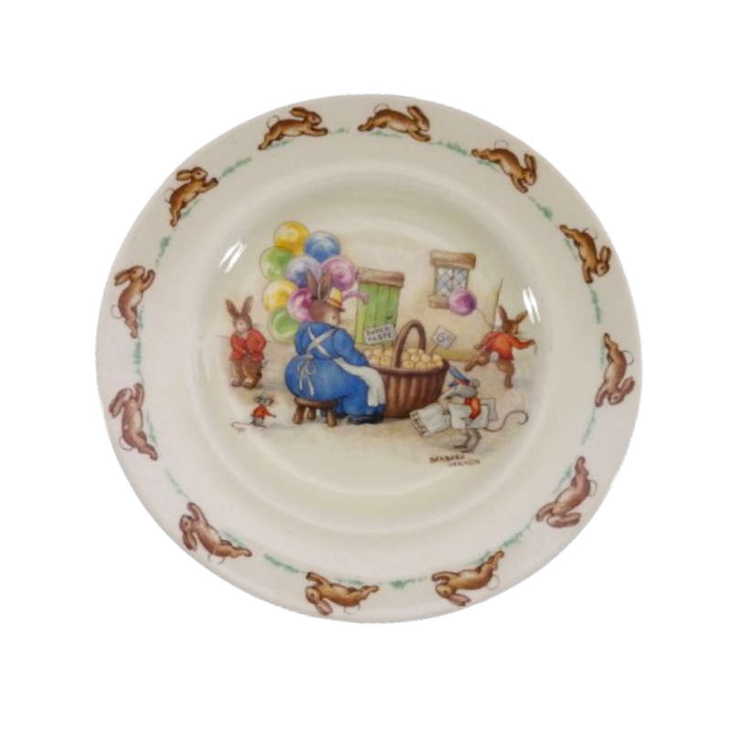 Royal Doulton Bunnykins 1937 - 1953 Signed Plate