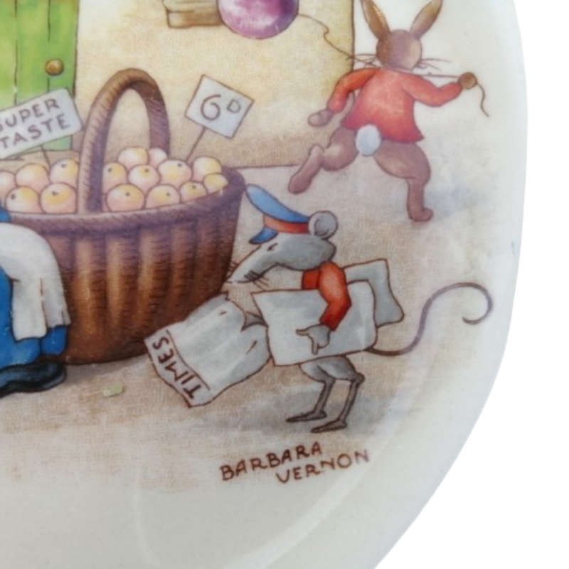 Royal Doulton Bunnykins 1937 - 1953 Signed Plate