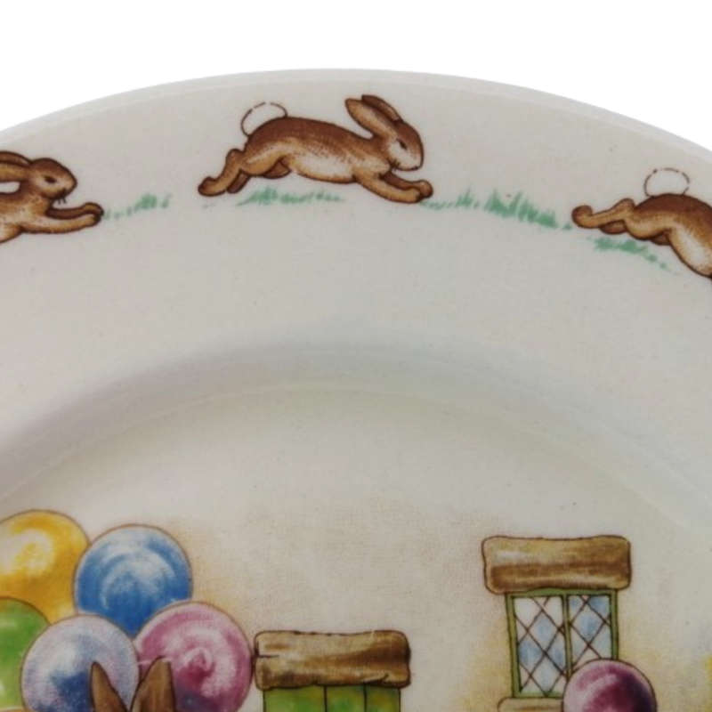 Royal Doulton Bunnykins 1937 - 1953 Signed Plate