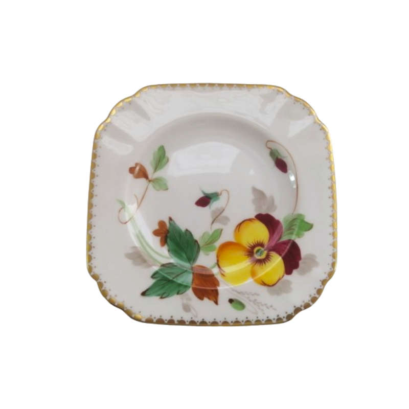Tuscan Pansies Cup and Saucer Trio