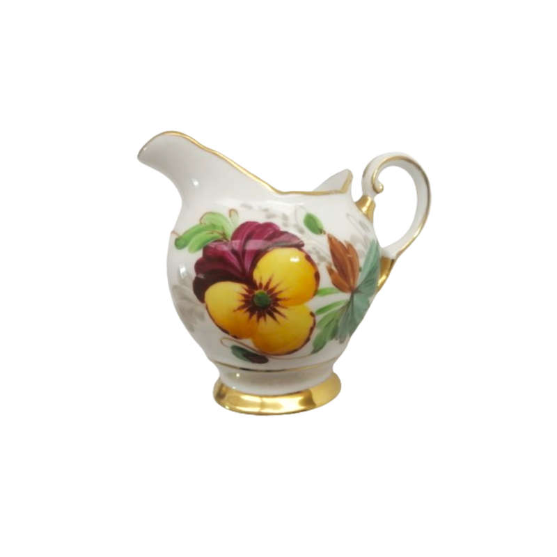 Tuscan Pansies Milk Jug