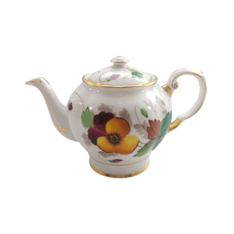Tuscan Pansies Tea Pot,T-pot