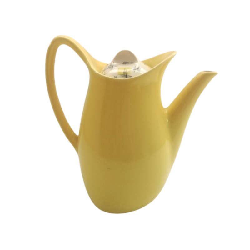 Midwinter Stylecraft Fashion Shape  Yellow Coffee Pot
