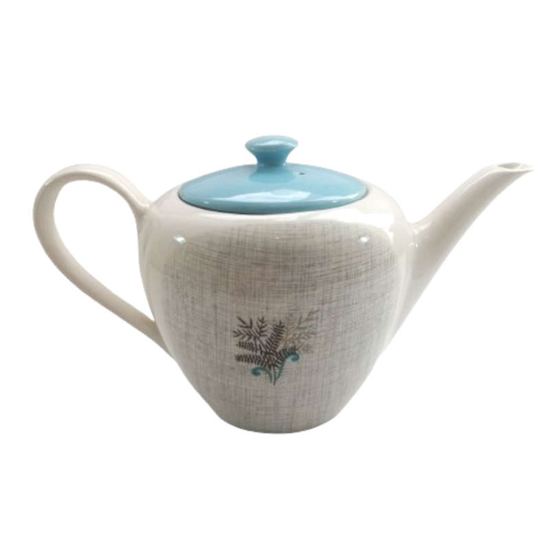 J & G Meakin Rock Fern Art Deco Style Tea Pot