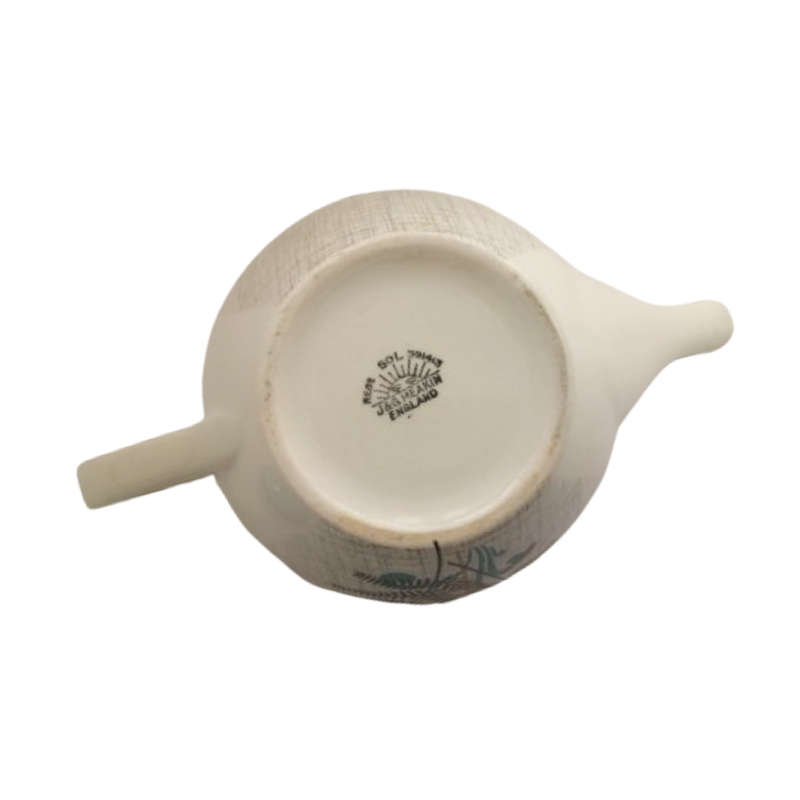 J & G Meakin Rock Fern Art Deco Style Tea Pot