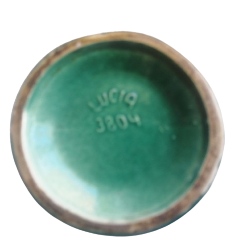 Art Deco Green Lucia Ware No. 3804 Vase