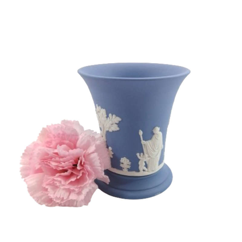 Wedgwood Jasper Blue Vase