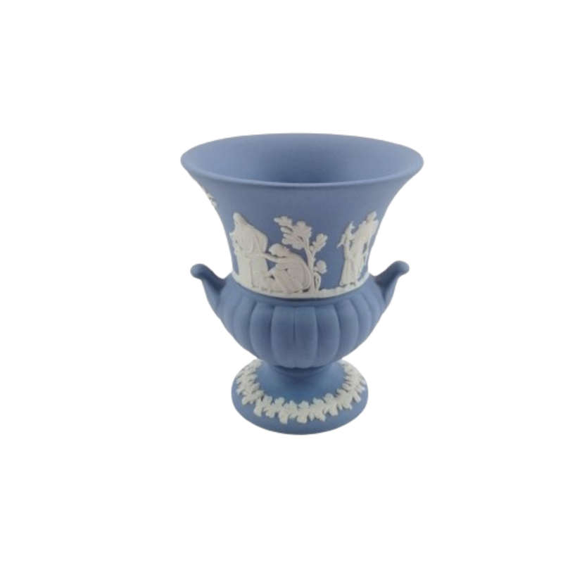 Wedgwood Jasper Blue Urn Vase